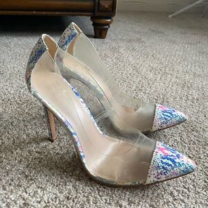 Mix No. 6 Clear Multicolor Heels